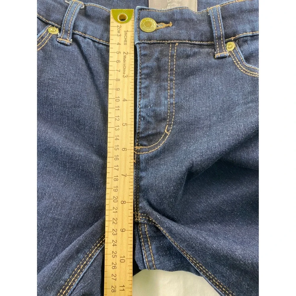 Chicos So Lifting‎ So Slimming Jeans Dark Wash Straight Leg Blue Womens Size 0 S